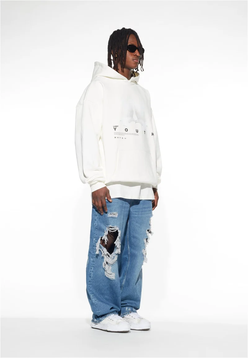 LY HOODY "DOVE"