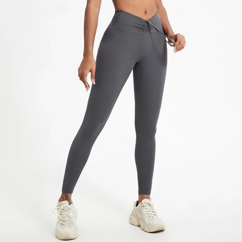 Yoga Leggings Push Up Damen Sport Hose Fitness Gym Stretch Leggins Jogginghose