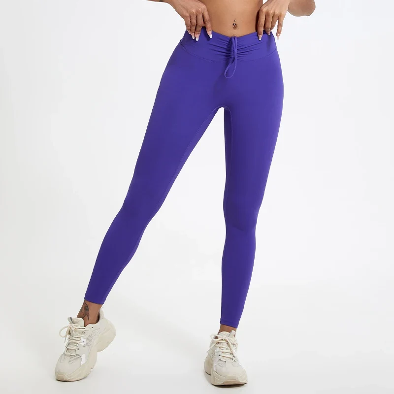 Yoga Leggings Push Up Damen Sport Hose Fitness Gym Stretch Leggins Jogginghose