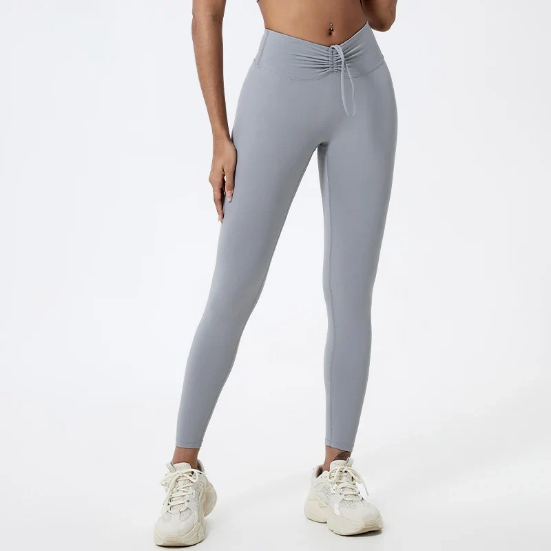Yoga Leggings Push Up Damen Sport Hose Fitness Gym Stretch Leggins Jogginghose