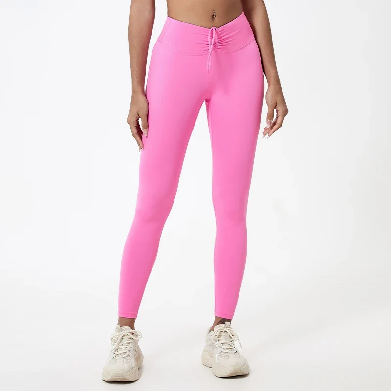 Yoga Leggings Push Up Damen Sport Hose Fitness Gym Stretch Leggins Jogginghose
