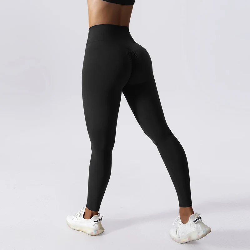 Yoga Leggings Push Up Damen Sport Hose Fitness Gym Stretch Leggins Jogginghose