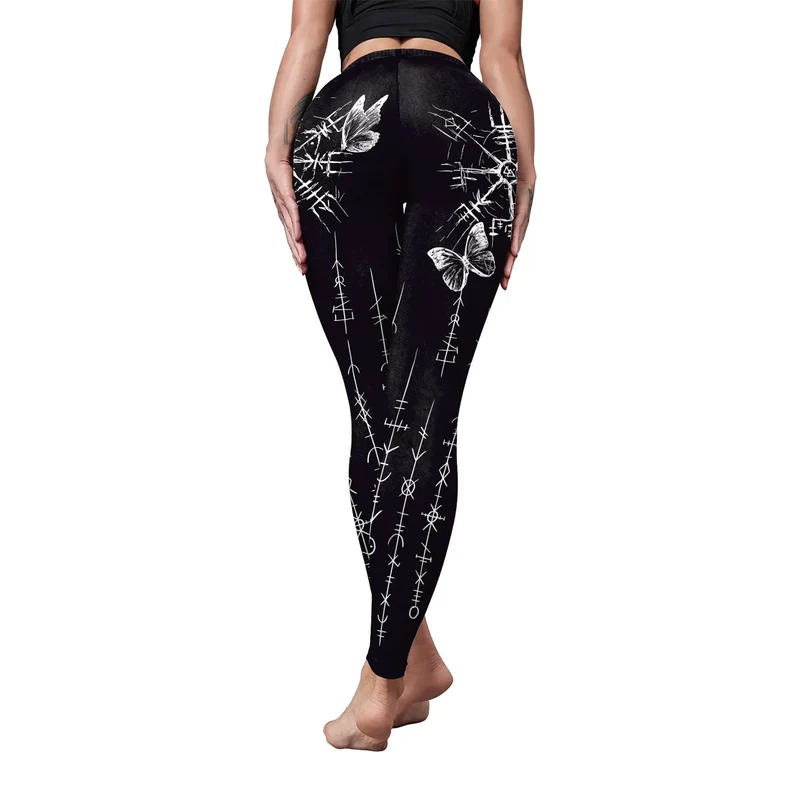 Yoga Leggings Push Up Damen Sport Hose Fitness Gym Stretch Leggins Jogginghose