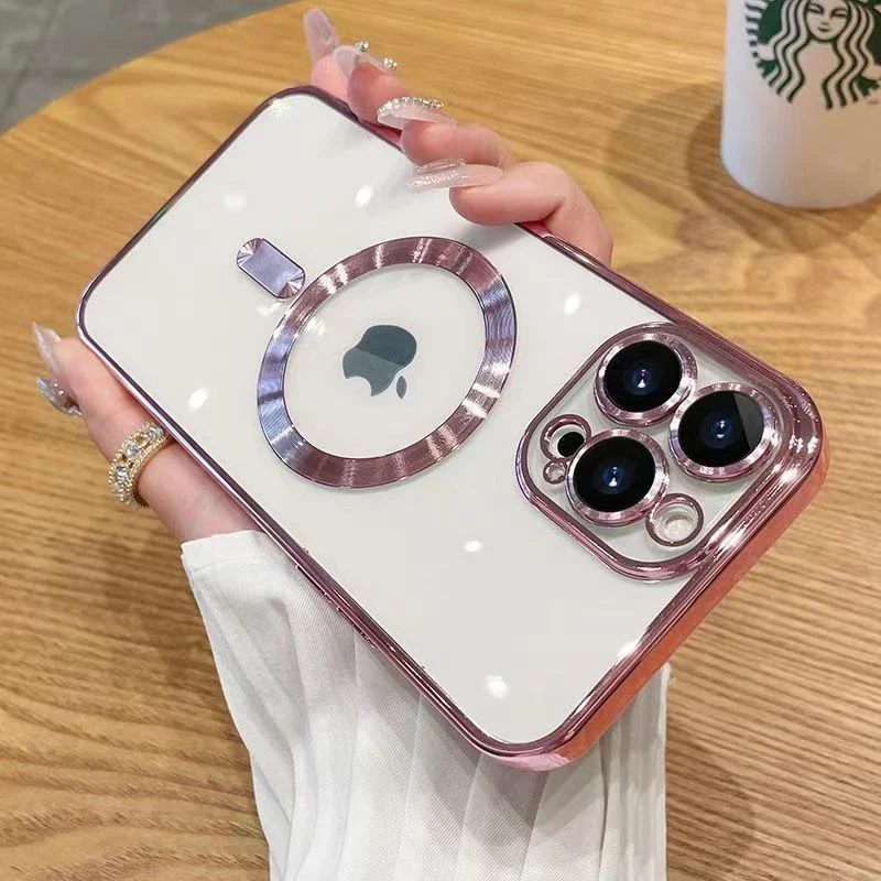 Klare Hülle IPhone13 14 15 Pro Max Handy Case Tasche Cove Schutzhülle Bumper