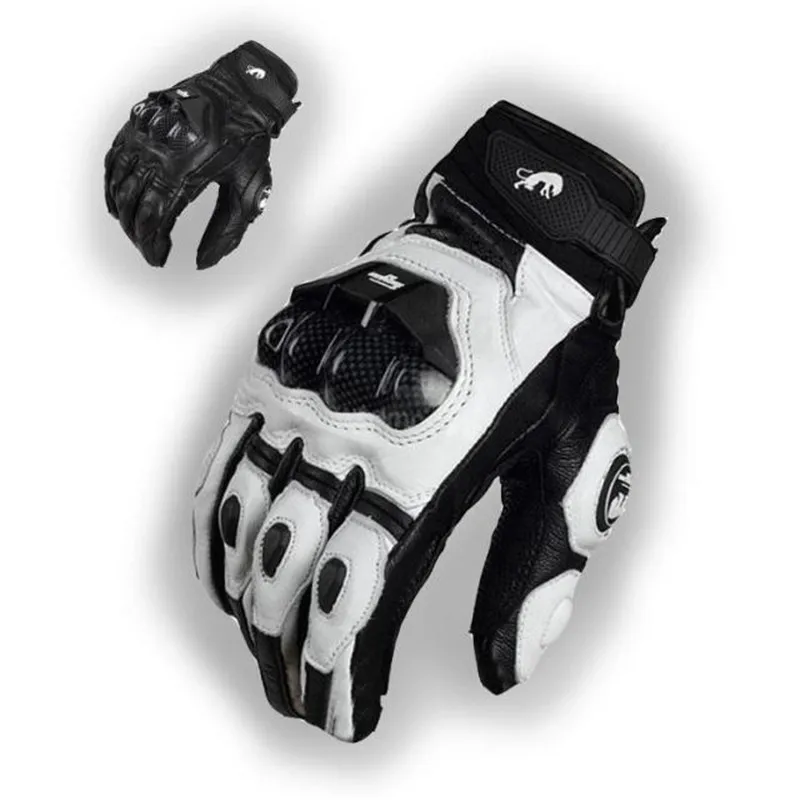 Motorradhandschuhe mit Knöchelprotektor Herren Motorrad Handschuhe Touchscreen