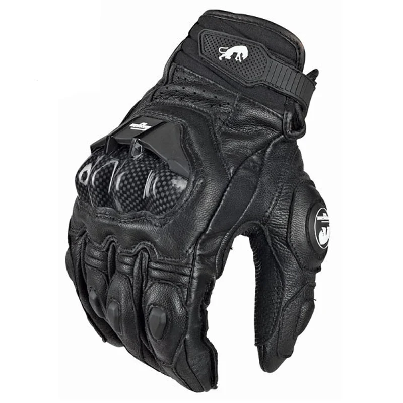 Motorradhandschuhe mit Knöchelprotektor Herren Motorrad Handschuhe Touchscreen