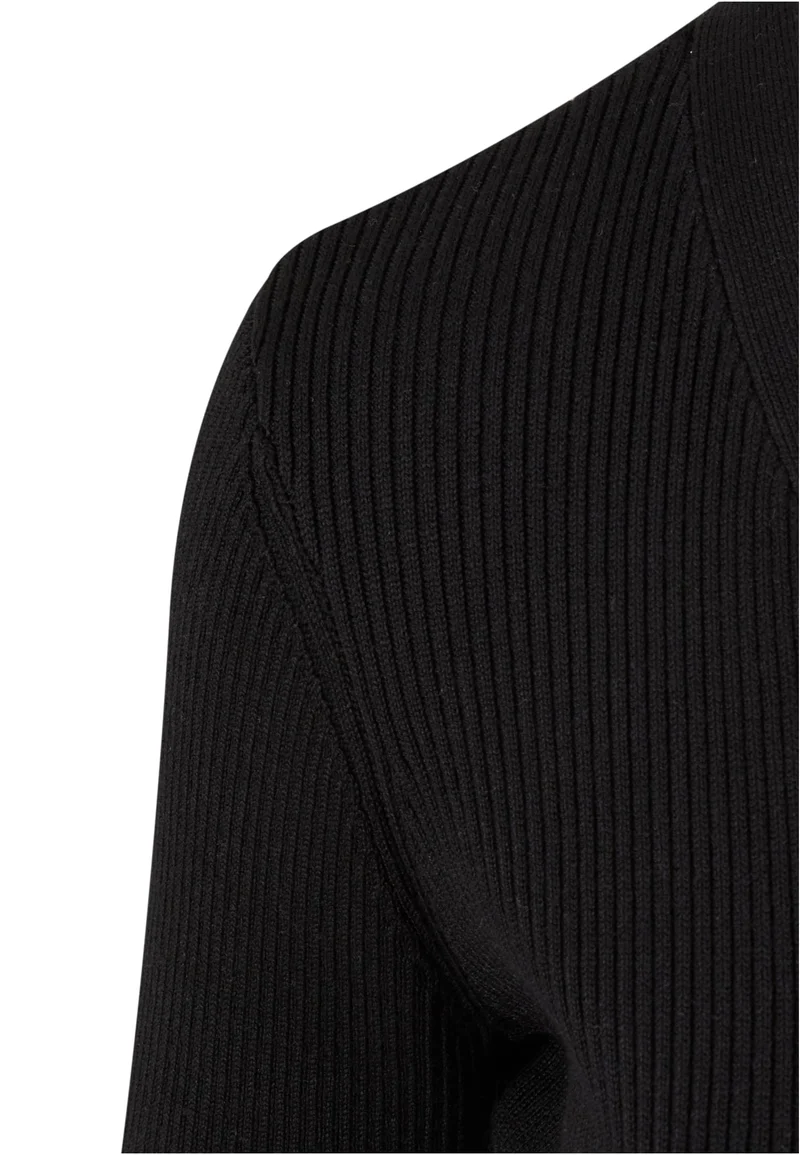 UC Rib Knit Wrapped Cardigan