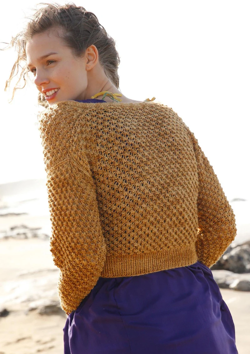 Strickanleitung - Kleine, kurze Jacke