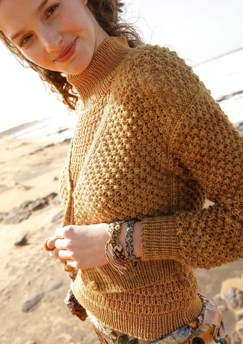 Strickanleitung - Kleine, kurze Jacke