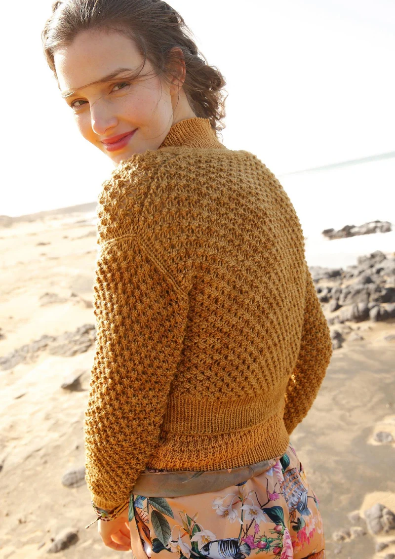 Strickanleitung - Kleine, kurze Jacke
