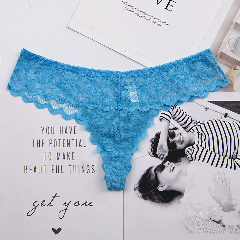 Frauen Tanga String Höschen Sexy Schlüpfer Slip Dessous Unterwäsche