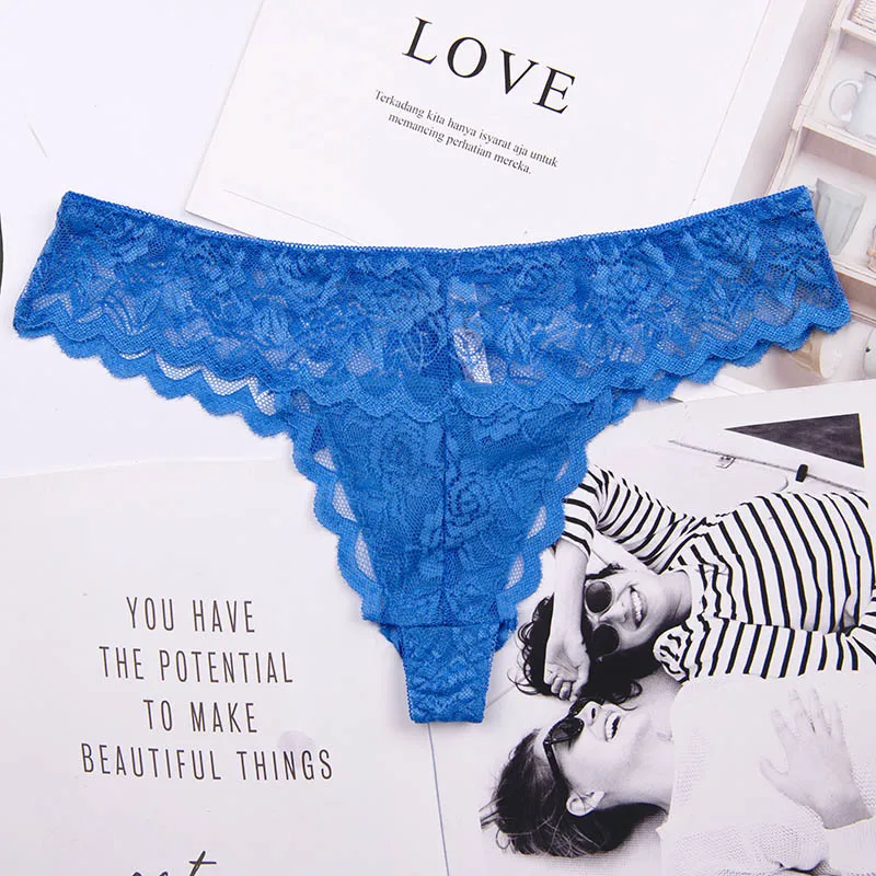 Frauen Tanga String Höschen Sexy Schlüpfer Slip Dessous Unterwäsche
