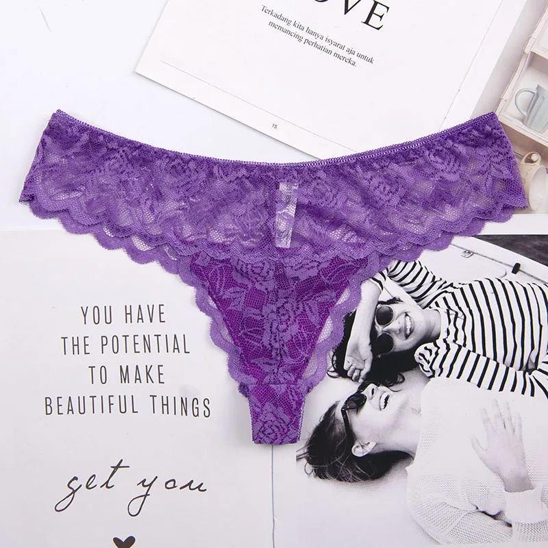 Frauen Tanga String Höschen Sexy Schlüpfer Slip Dessous Unterwäsche