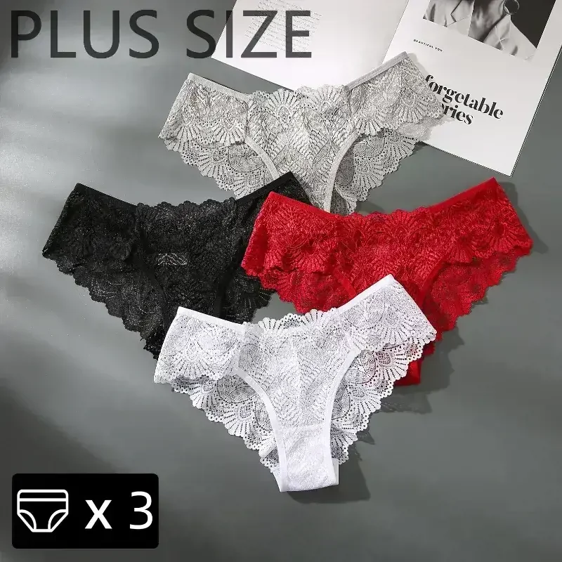 1/3 Stk Frauen Tanga String Höschen Sexy Schlüpfer Slip Dessous Unterwäsche