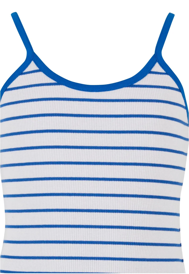 UC Girls Striped Rib Basic Top