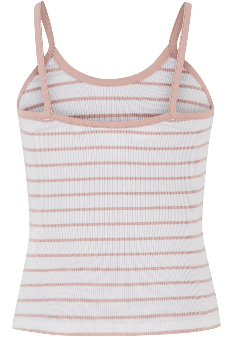 UC Girls Striped Rib Basic Top