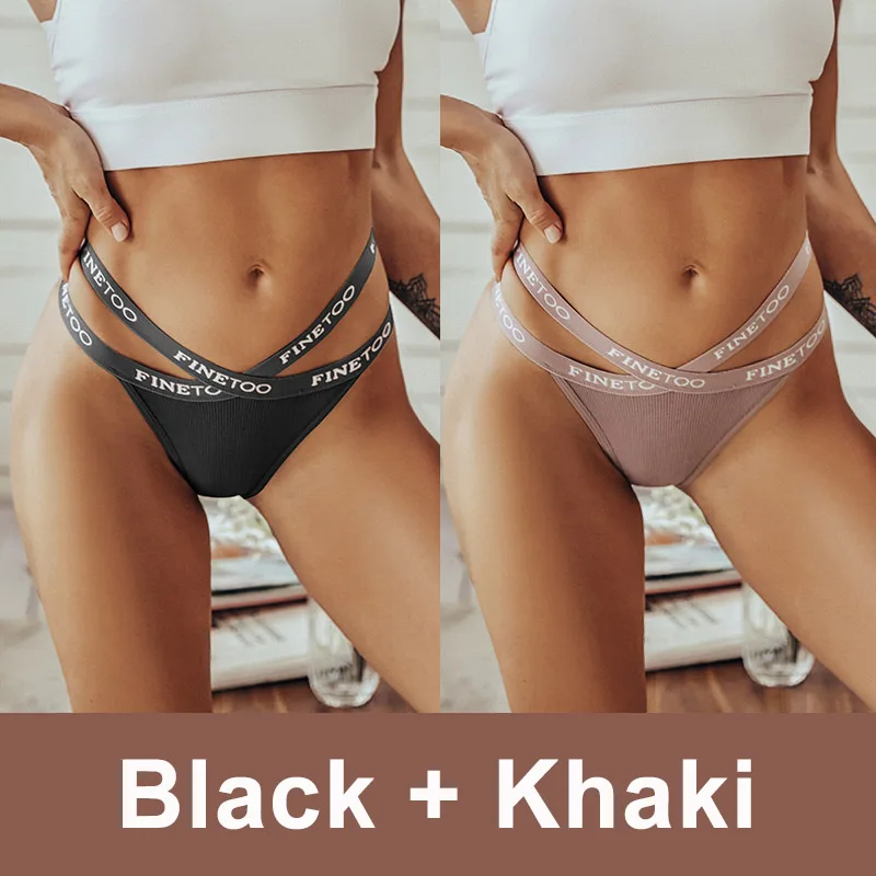 2 Stk Set Frauen Tanga String Höschen Sexy Schlüpfer Slip Dessous Unterwäsche