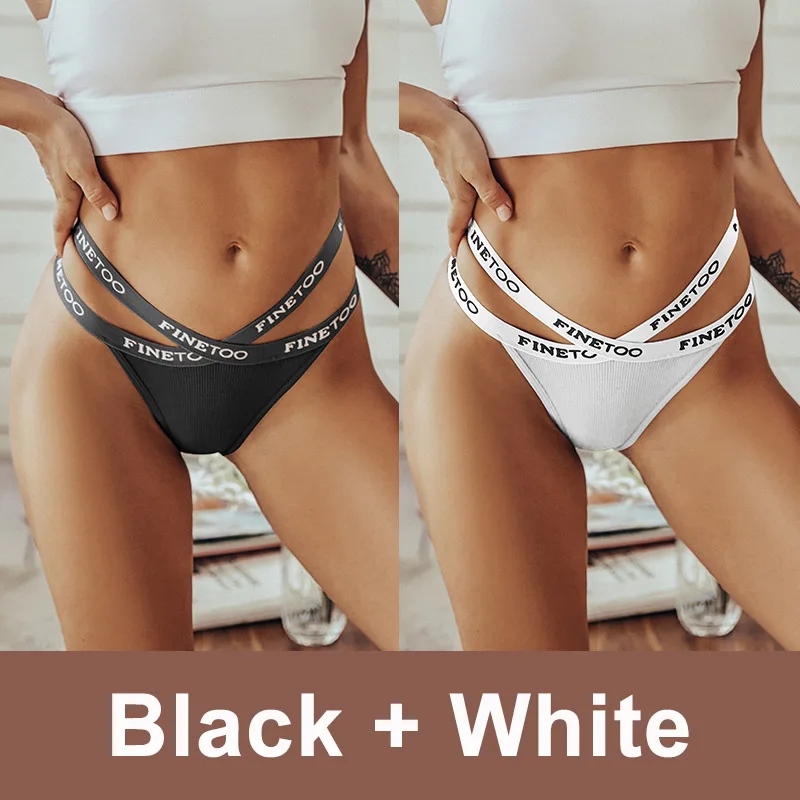 2 Stk Set Frauen Tanga String Höschen Sexy Schlüpfer Slip Dessous Unterwäsche