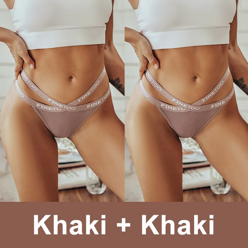 2 Stk Set Frauen Tanga String Höschen Sexy Schlüpfer Slip Dessous Unterwäsche