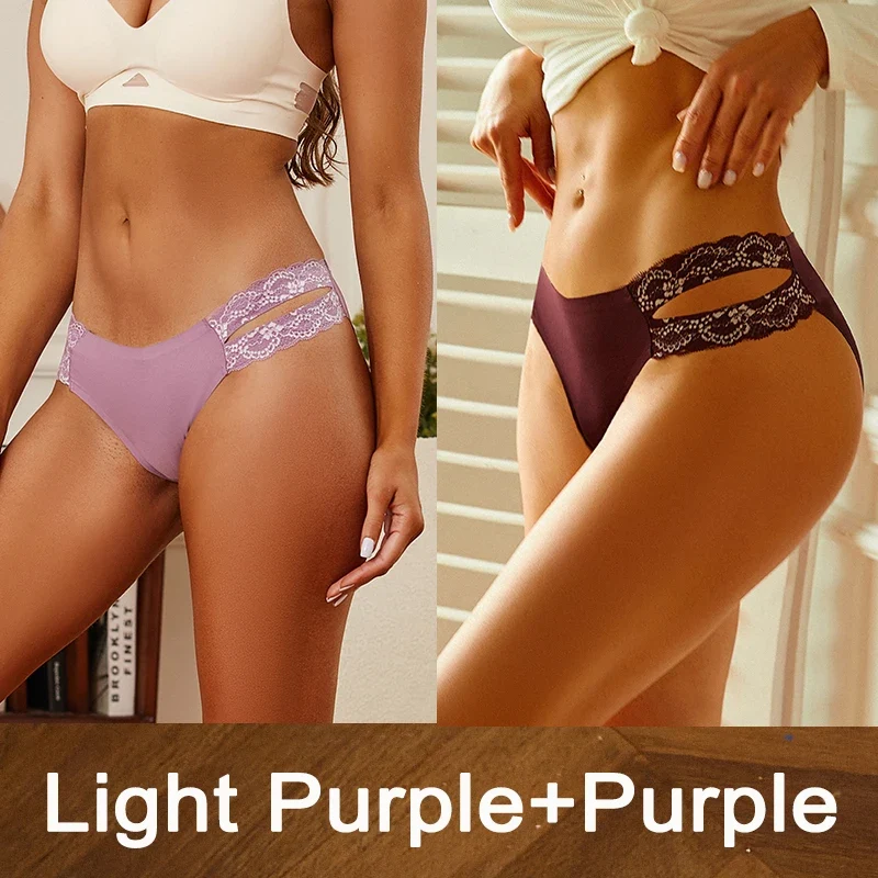 2 Stk Set Frauen Tanga String Höschen Sexy Schlüpfer Slip Dessous Unterwäsche