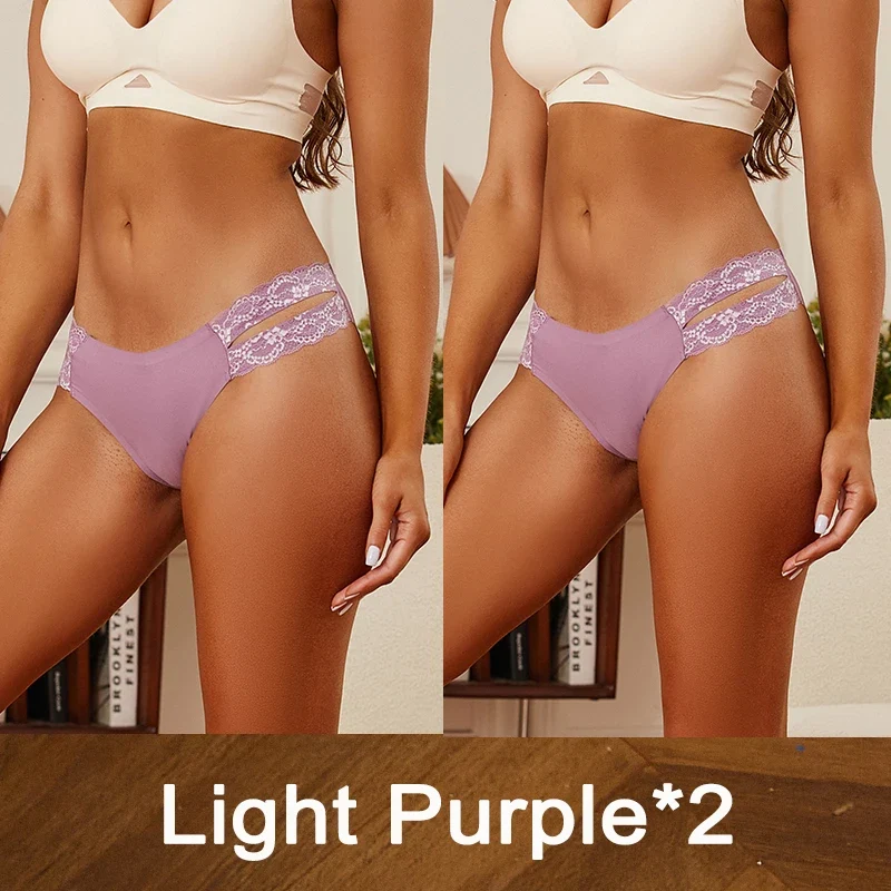 2 Stk Set Frauen Tanga String Höschen Sexy Schlüpfer Slip Dessous Unterwäsche