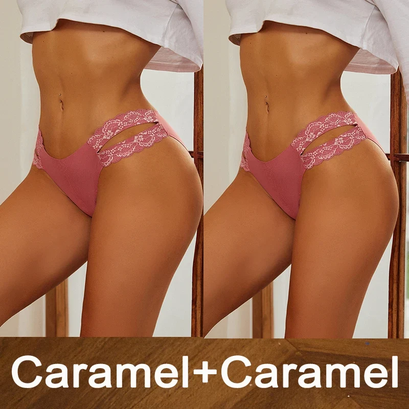 2 Stk Set Frauen Tanga String Höschen Sexy Schlüpfer Slip Dessous Unterwäsche