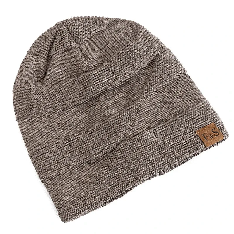 Warme Herren Damen Wintermütze Woll Mütze Fashion Strickmütze Kappe Hut Unisex