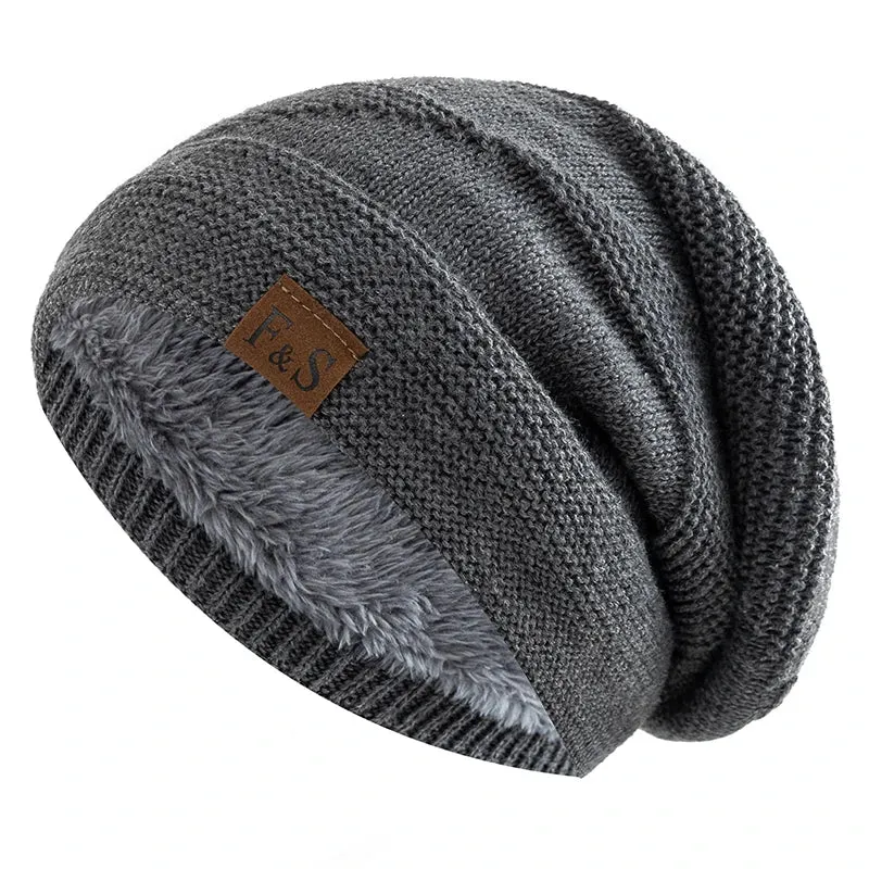 Warme Herren Damen Wintermütze Woll Mütze Fashion Strickmütze Kappe Hut Unisex