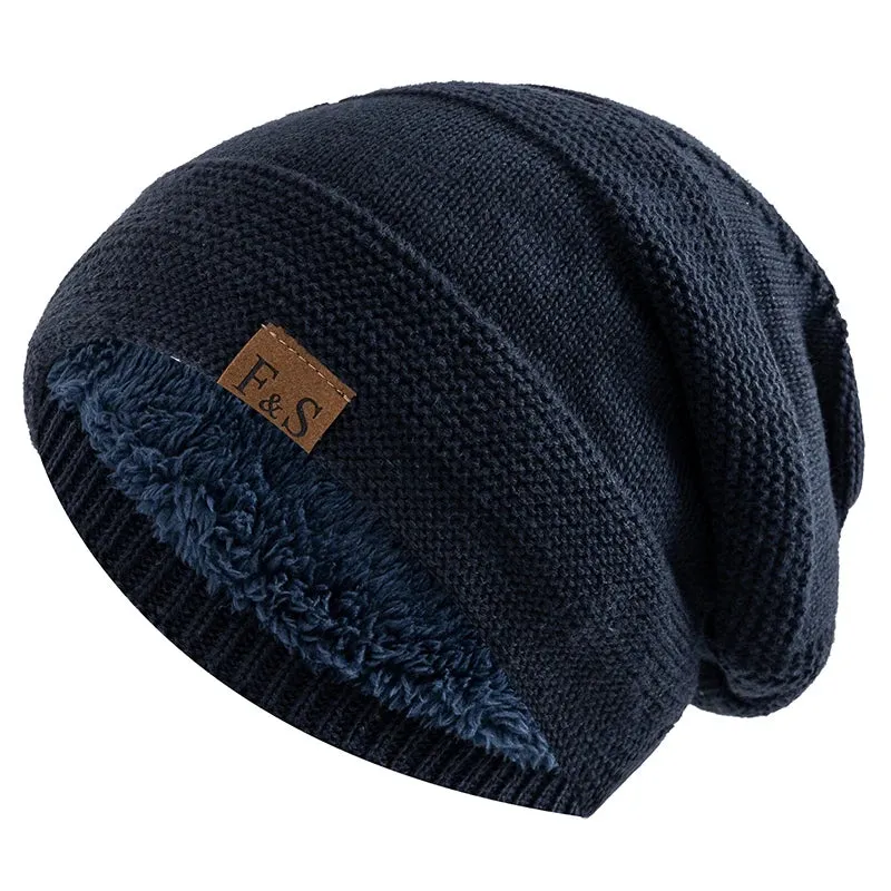 Warme Herren Damen Wintermütze Woll Mütze Fashion Strickmütze Kappe Hut Unisex