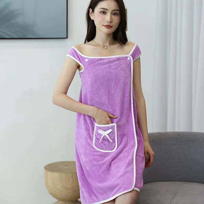 Saunatuch Damen Handtuch Saunakilt Sarong Kilt Wellness Sauna Klettverschluss