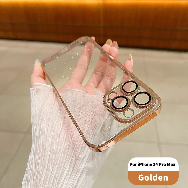 Klare Hülle IPhone 13 14 15 Pro Max Handy Case Tasche Cove Schutzhülle Silikon