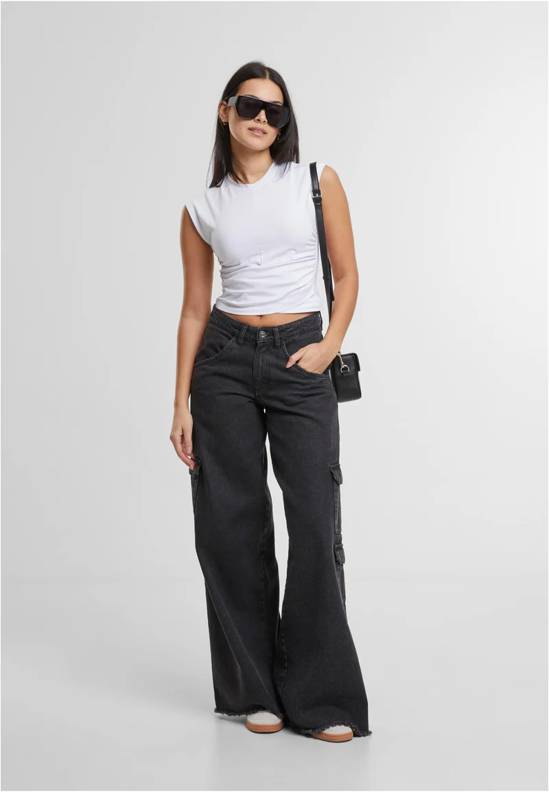 UC Cropped Wrapped Top