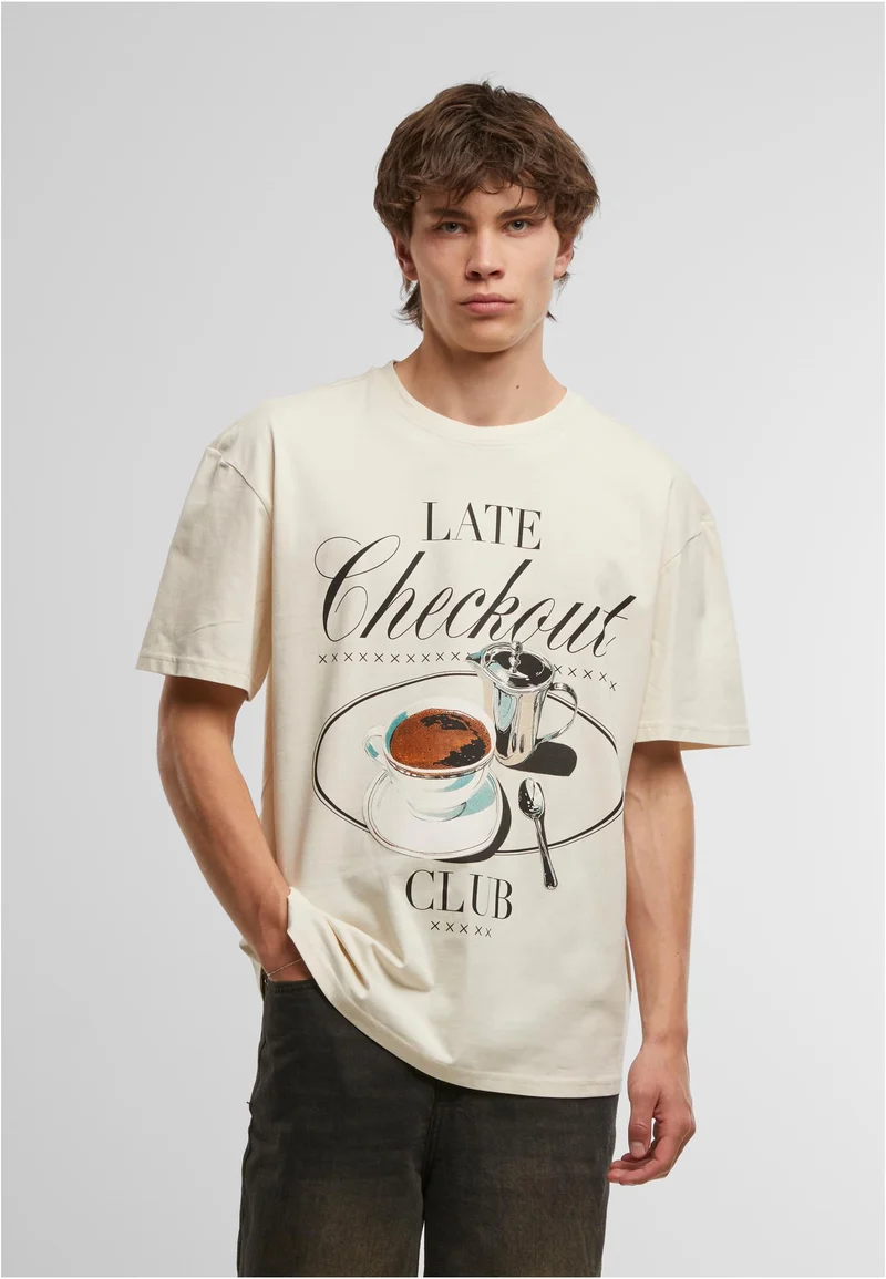 MT Late Checkout Coffee Oversize Tee