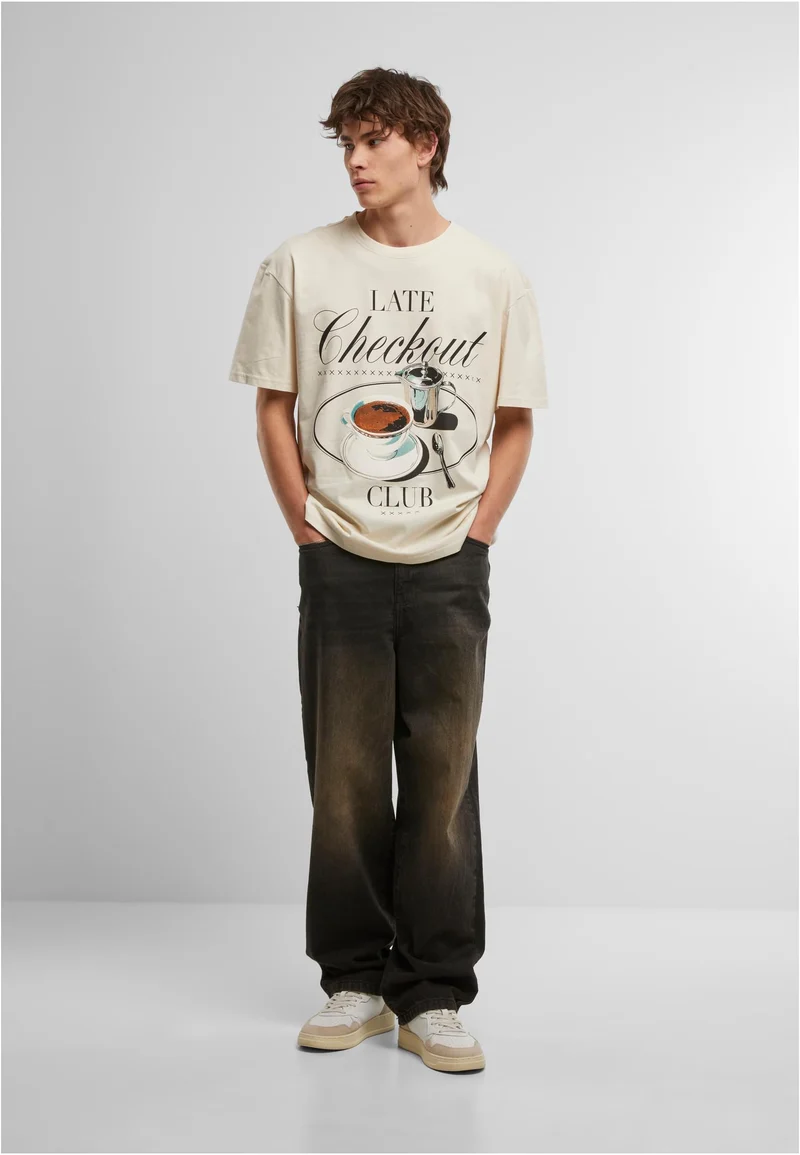 MT Late Checkout Coffee Oversize Tee