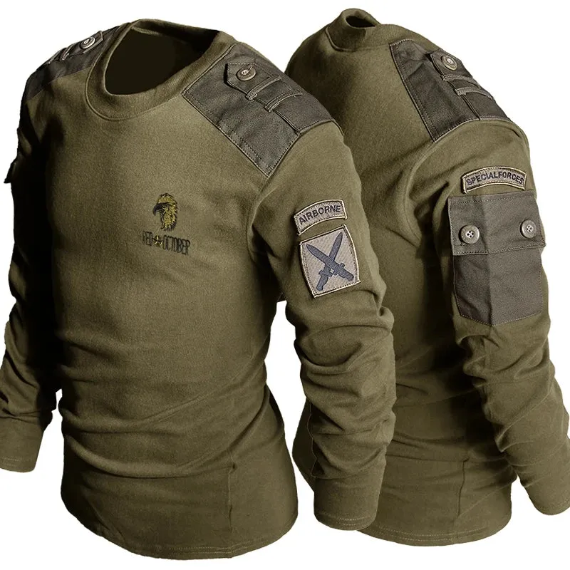 Pullover Military US Army Tactical Pulli Tarn T-shirt Sweatshirt Uniform