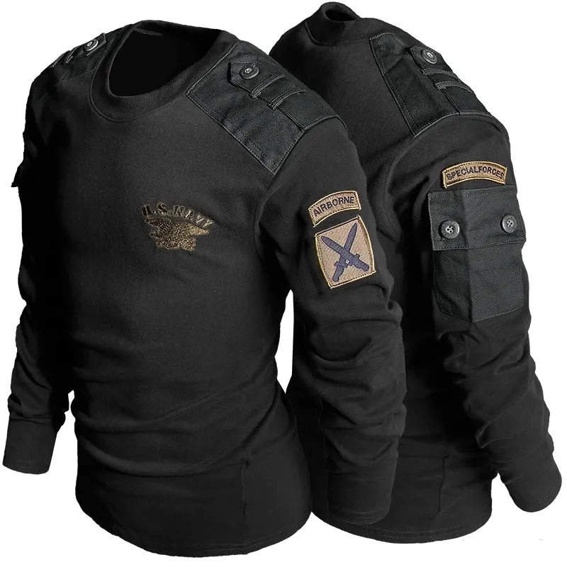Pullover Military US Army Tactical Pulli Tarn T-shirt Sweatshirt Uniform