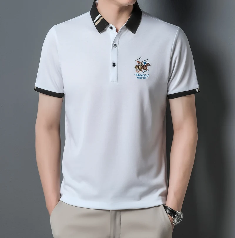 Herren Fashion Poloshirt POLO Shirt T-Shirt Kurzarm Slim Fit Hemd Polohemd NEU