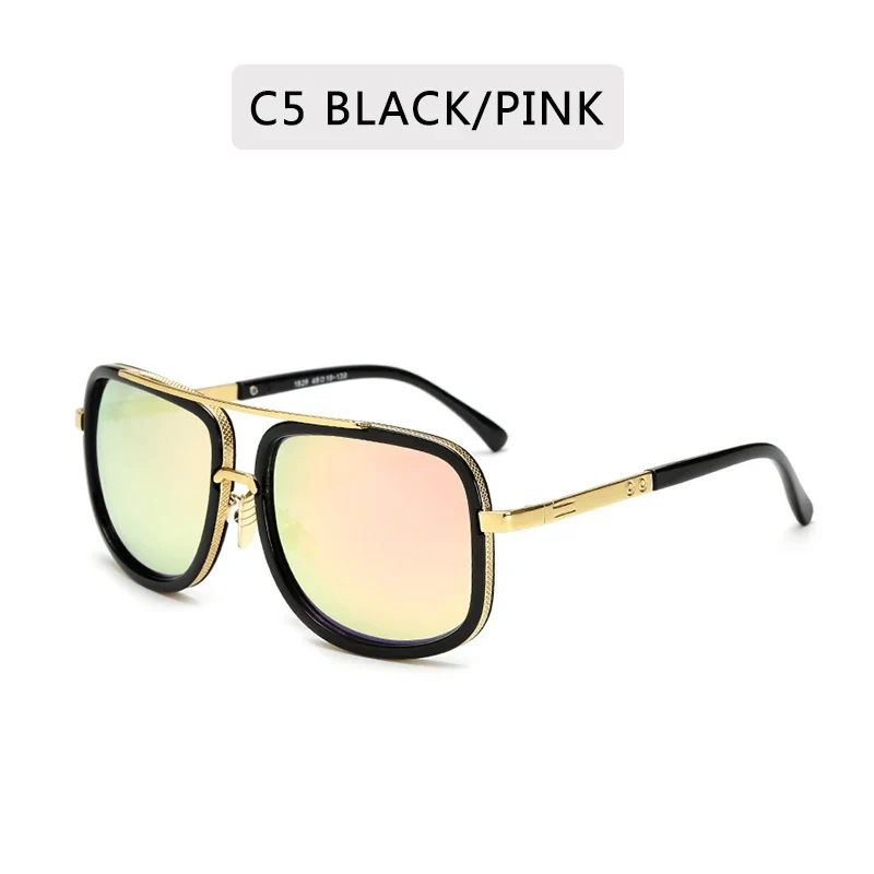 Herren Designer Sonnenbrille Polarisierte Pilotenbrille Retro Brille UV400