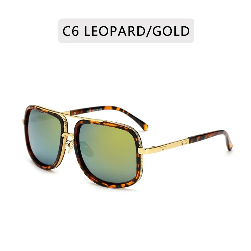Herren Designer Sonnenbrille Polarisierte Pilotenbrille Retro Brille UV400