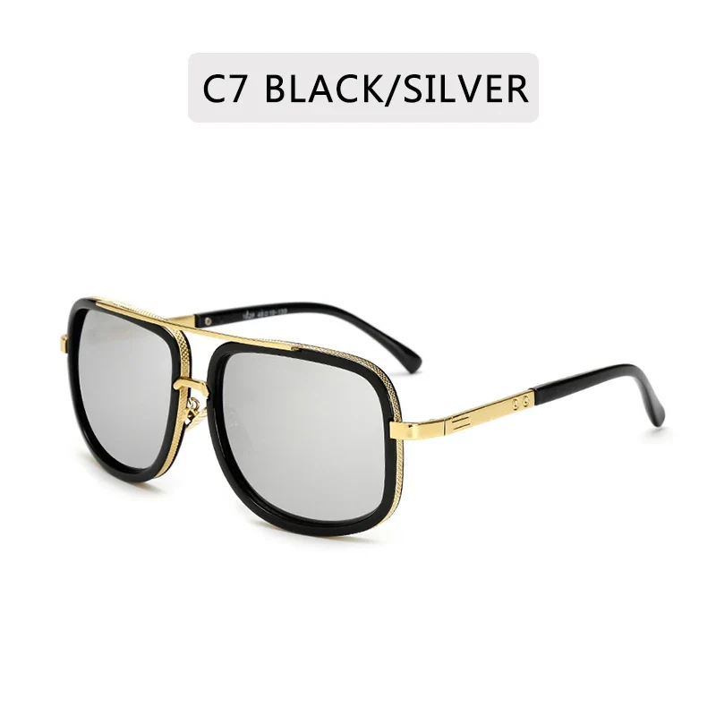 Herren Designer Sonnenbrille Polarisierte Pilotenbrille Retro Brille UV400