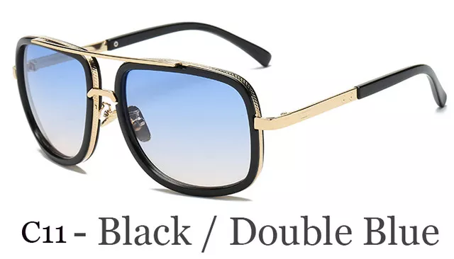 Herren Designer Sonnenbrille Polarisierte Pilotenbrille Retro Brille UV400