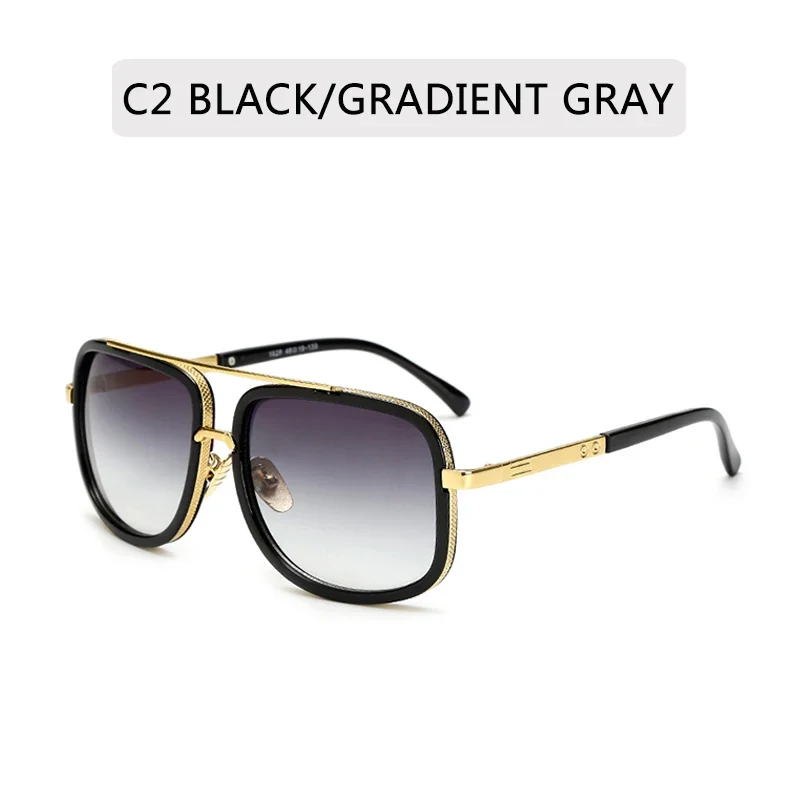 Herren Designer Sonnenbrille Polarisierte Pilotenbrille Retro Brille UV400
