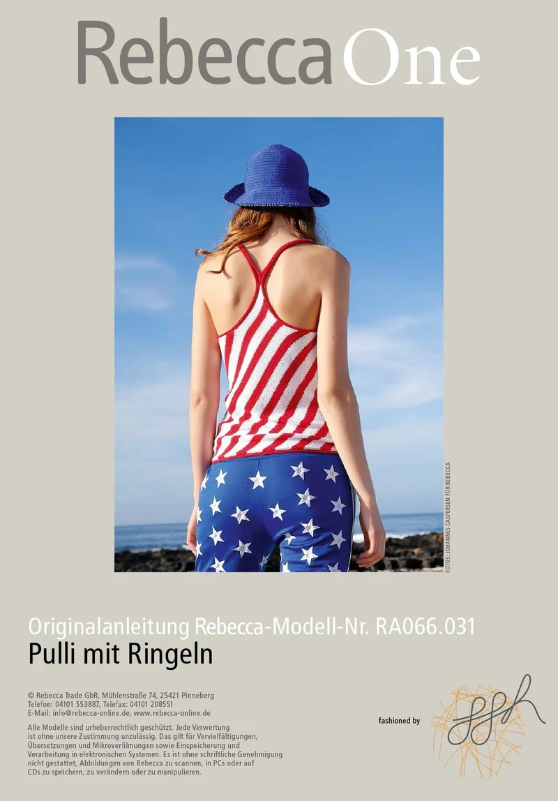 Kurzpulli mit Ringeln
