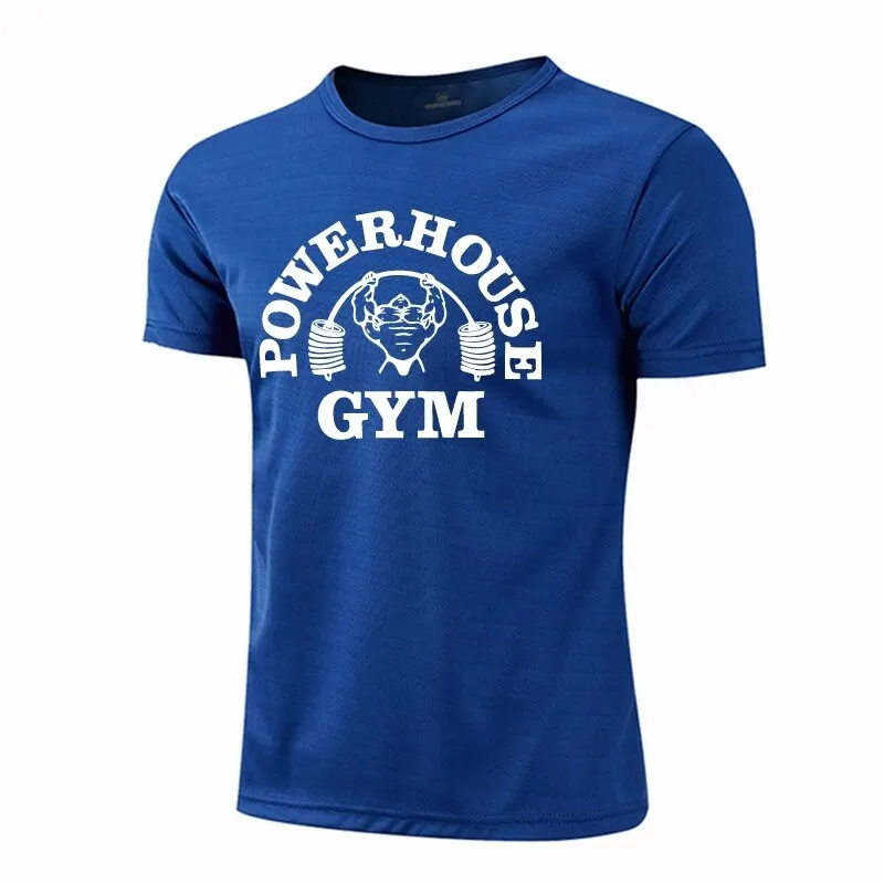 GYM Shirt Sport T-Shirt Herren Fitness Sportswear Unisex Streetwear Powerhouse