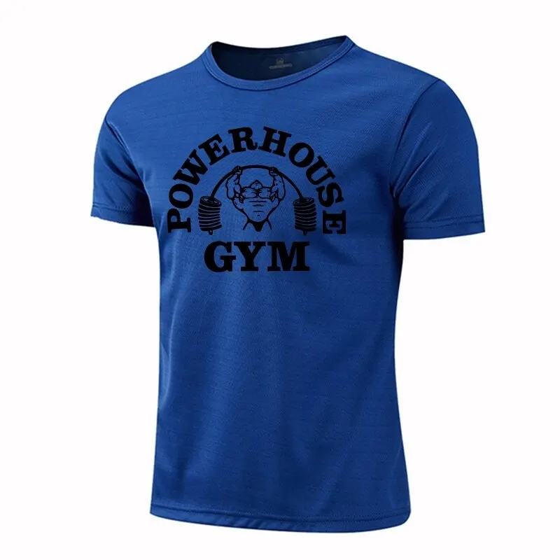 GYM Shirt Sport T-Shirt Herren Fitness Sportswear Unisex Streetwear Powerhouse