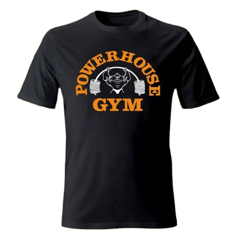 GYM Shirt Sport T-Shirt Herren Fitness Sportswear Unisex Streetwear Powerhouse