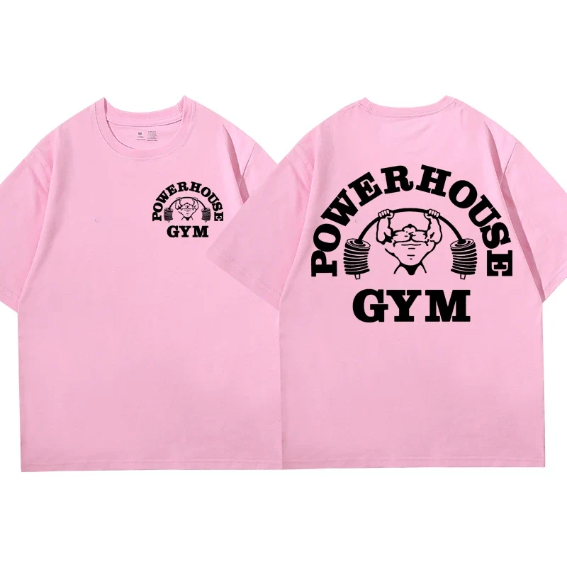 GYM Shirt Sport T-Shirt Herren Fitness Sportswear Unisex Streetwear Powerhouse