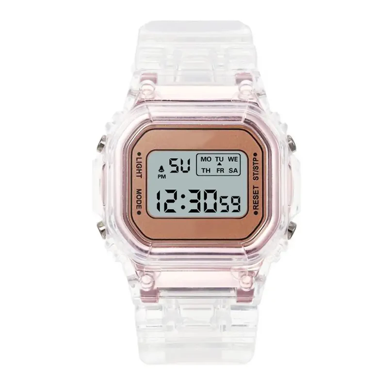 Herren Armbanduhr Digital Uhr Silber Edelstahl Quarzuhr Luxus Chronograph