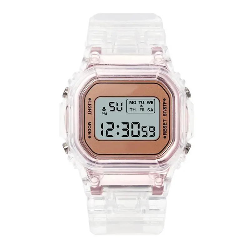 Herren Armbanduhr Digital Uhr Silber Edelstahl Quarzuhr Luxus Chronograph