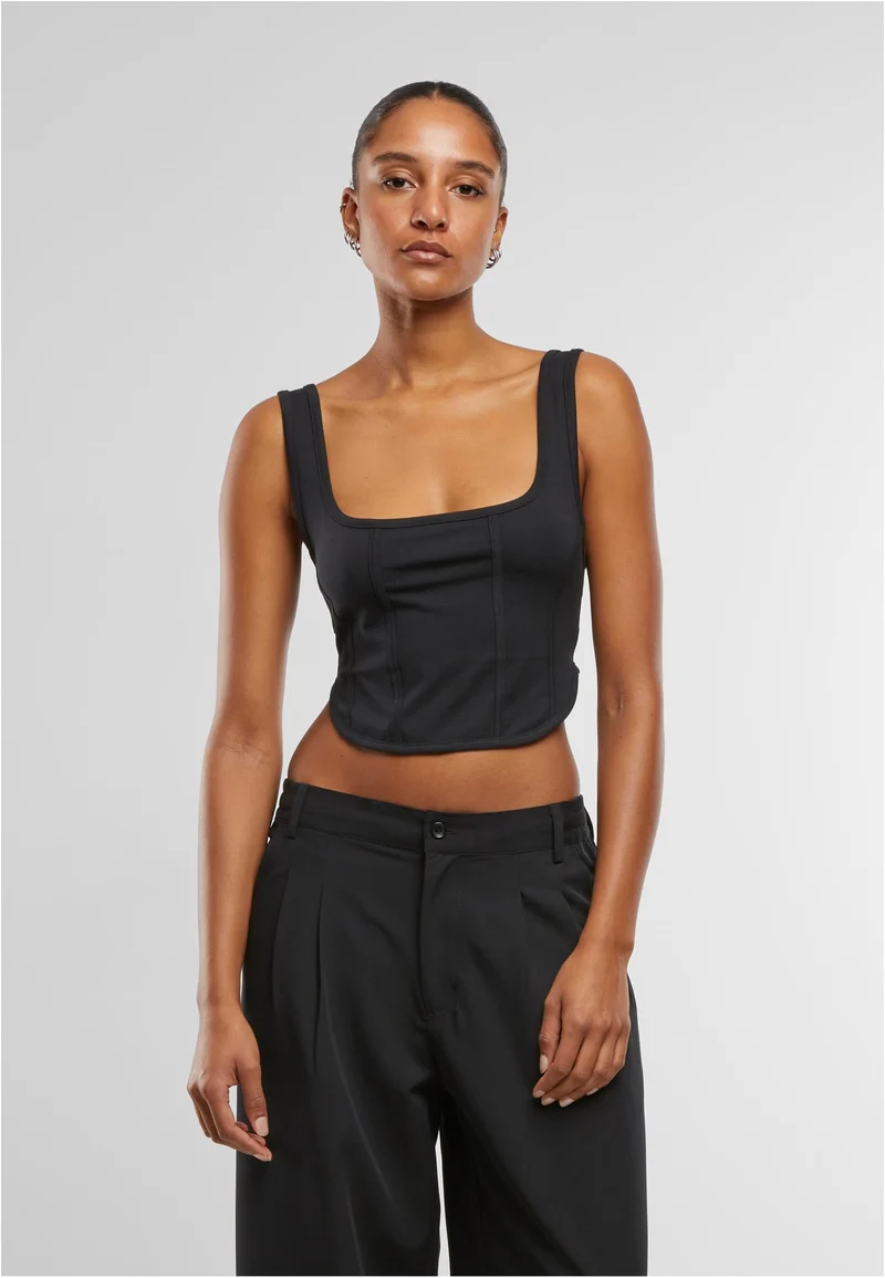UC Jersey Corsage Top
